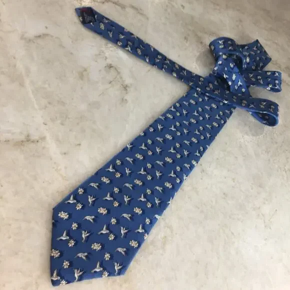 PAUL FREDRICK SILK TIE (extra-long) - Picture 3 of 8